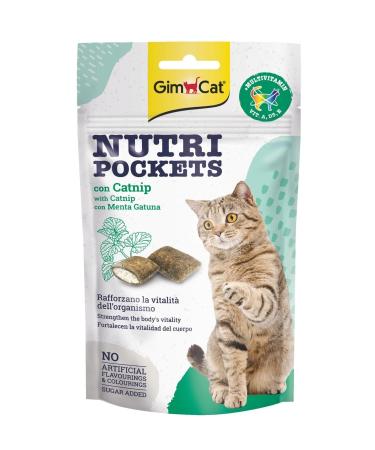 Gimcat Nutripockets Cat Grass Multivitamin Cat Reward 60 Gr - FarmaPets