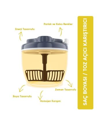 Pank Pro Hair Color Mixer Set of 3