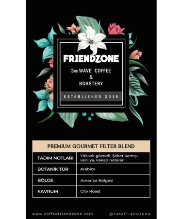 Friendzone 3rd Wave Coffee & Roastery Filter Coffee Premium Gourmet 250 gr - Buy Online on GoSupps.com