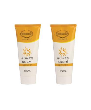 Ersa Sun Cream 50 Factor Special Formula 100 ml * 2 Pieces