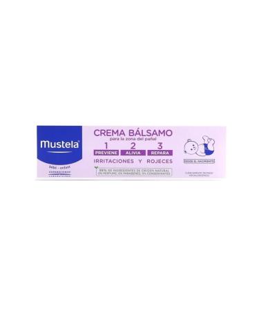 Mustela 1.2.3 Vitamin Barrier Diaper Rash Cream 50ml - Buy Online on GoSupps.com