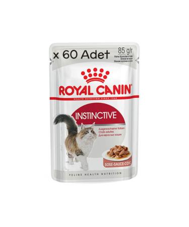 Royal Canin Instinctive Gravy Pouch Cat Food 85 gr X 60 Pieces