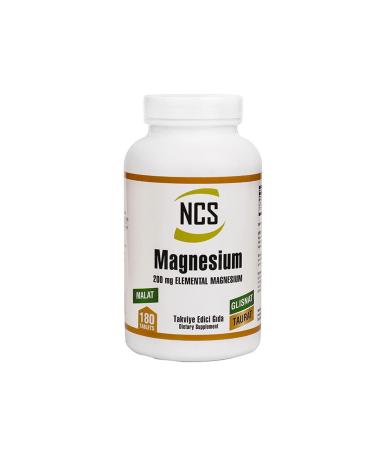 Ncs Magnesium Malate Glycinate Taurate 180 Tablets
