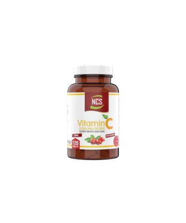 Ncs Vitamin C 1000 Mg 120 Tablets Rosehip Beta Glucan Vitamin C