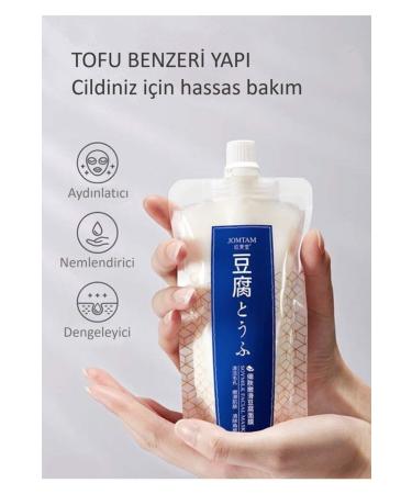 Jomtam Soy Milk and Tofu Protein Nourishing Repair Care Mask 100 Gr - Buy Online on GoSupps.com