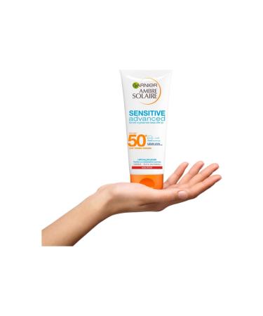 Garnier Ko ak Cosmetics Ambre Solaire Sensitive Advanced Protective Milk Gkf50+ 200ml./ - Buy Online on GoSupps.com