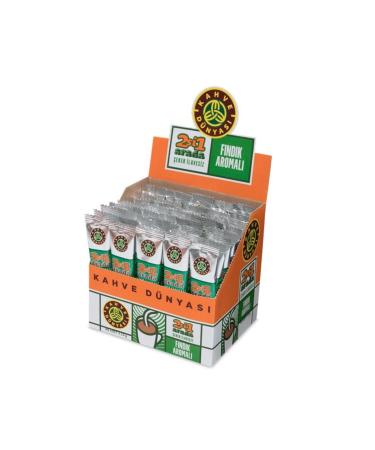 Coffee World 2in1 Hazelnut Coffee 12gr 40 pcs