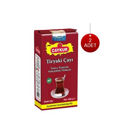 aykur Tiryaki Edt Tea 2000 Gr - 2 Pieces