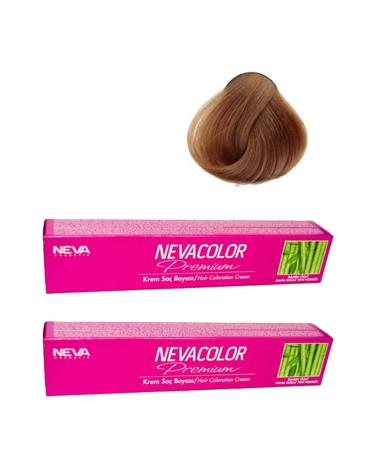 Neva Color Tube Dye 8.1 Ash Light Blonde Economical 2-Pack