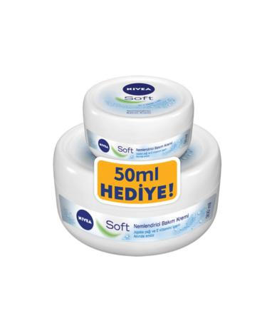 NIVEA Soft Cream 300 Ml 50 Ml