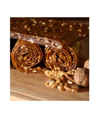 TicaretDeniz Walnut Fruit Roll Homemade Sugar-Free Natural 1.25 Kg