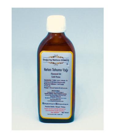 nature by netice silver Linseed Oil 150 Ml. Cold Pressed Natural Cold Pressed Additive-Free