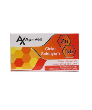 Aprivex Zinc Selenium 30 Softgels