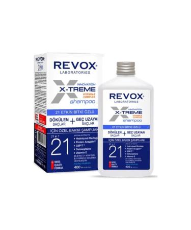 Revox X-treme 21 Active Plant Essence Shampoo for Hair Loss 400 ml