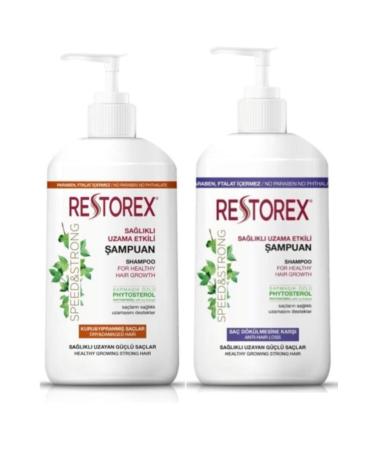 Restorex Extra Resistance + Dry and Damaged Shampoo 1000 ml