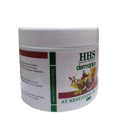 Hhs Dermaplus Natural Pure Horse Chestnut Gel Cream 500 Ml - Buy Online on GoSupps.com