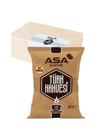 Comodo Coffee Asa Coffee Turkish Coffee 100 Gr (12 Pieces)