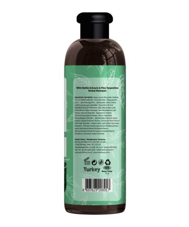 Phytoflora Salt-Free Herbal Shampoo with Nettle Extract for Oily and Dandruff Hair 400ml - Buy Online on GoSupps.com