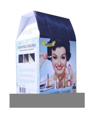 Marvel Colors Hair Dye 1.10 Blue Black