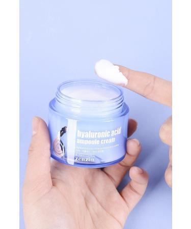 Zenzia 3 Layers Extra Moisture Skin Rejuvenation Repair Anti-Wrinkle Hyaluronic Acid Cream - Buy Online on GoSupps.com