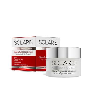 SOLARIS Anti-Aging Care Cream with Vitamin E and Melavoid for All Skin Types 50 ml - Buy Online on GoSupps.com