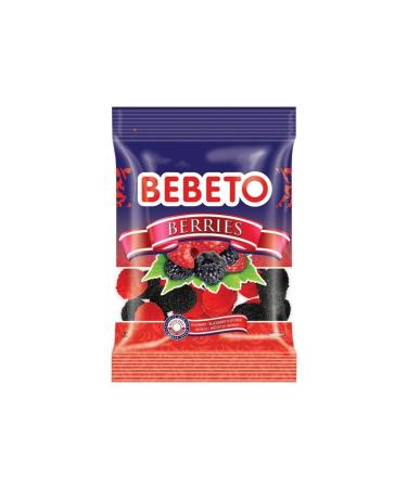 BEBETO 70g x 12 Berries Jellybeans