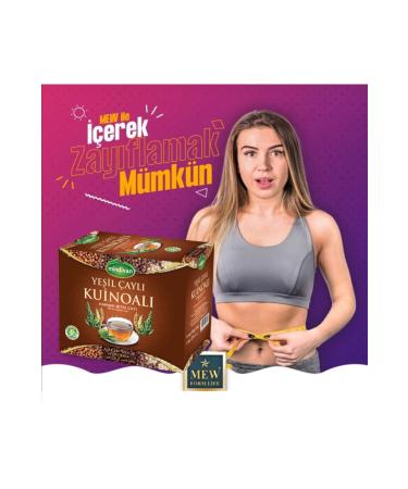 Mindivan Green Tea Quinoa Tea 30's Filter Bags - Buy Online on GoSupps.com