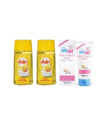 Dalin Shampoo 125 ml x 2 Sebamed Diaper Rash Cream 50 g