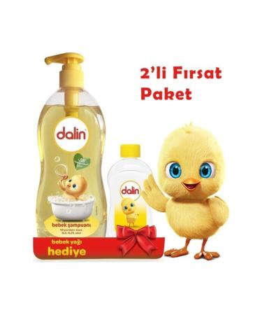 Dalin Shampoo 700 Ml + Baby Oil 100 Ml Gift