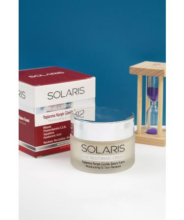 SOLARIS Anti-Aging Care Cream with Vitamin E and Melavoid for All Skin Types 50 ml - Buy Online on GoSupps.com