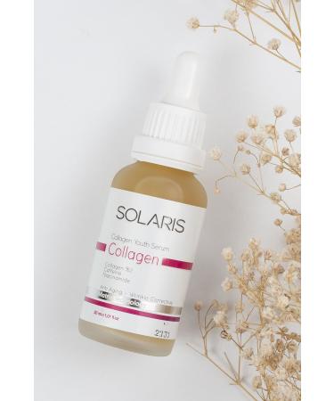 SOLARIS Revitalizing Collagen Serum Anti-Aging 30 ml (2% COLLAGEN 0.5% NIACINAMIDE AND CAFFEINE) - Buy Online on GoSupps.com