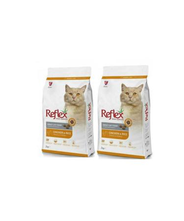 Reflex Chicken Adult Cat Food 2 Kg X 2 Pieces