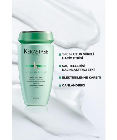Kerastase Resistance Volumifique Bain Volumifique-Revitalizing Strengthening Intensity Volumizing Shampoo 250ml - Buy Online on GoSupps.com