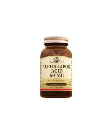 Solgar ** Outlet Product ** Alpha Lipoic Acid 60mg 60tb Skt:05/22