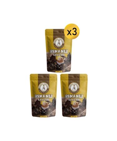 Ottoman Coffee 200 Gr 8 Mixed 3 Piece Set