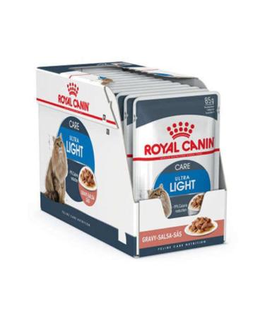 Royal Canin Ultra Light Diet Wet Cat Food 85 Gr 12 Pieces