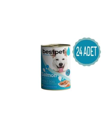 Bestpet Canned Salmon Dog Food 400 Gr X 24
