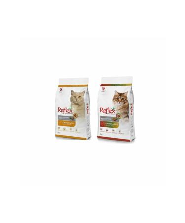 Reflex Multicolor Adult Cat Food 2 Kg + Chicken Adult Cat Food 2 Kg