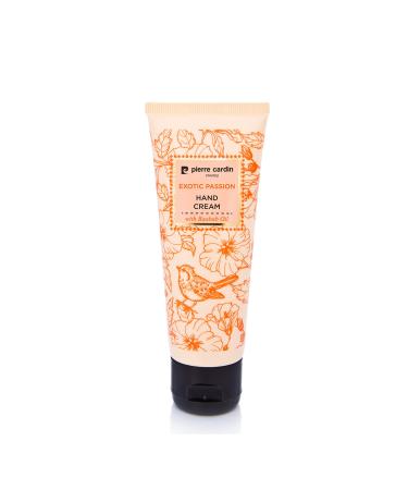 Pierre Cardin Exotic Passion Moisturizing Hand Cream with Baobab Oil and Vitamin E - 75 Ml