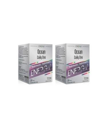 Ocean Orzax Orzax Ocean Daily One Energy 30 Tablets Cofre Package