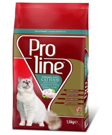 Proline Proline Sterilized Adult Cat Food Chicken 1.5 Kg 0 Original