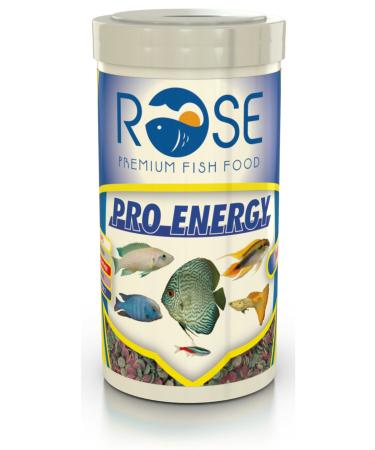 Rose Pro Energy Mix Chips 250 ml Tropical Malawi Cichlid Discus Fish Food