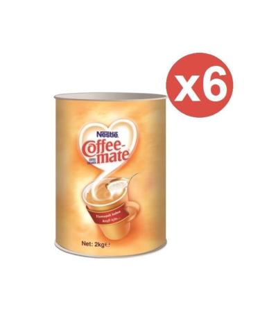 Nestle Coffee Mate Coffee Creamer 2 Kg Tin X 6 Pieces (box)