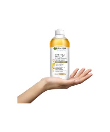 Garnier Skin Naturals Dual Phase Micellar Flawless Make-Up Remover Water 400 ml 1 Pack (1 X 400 Ml) - Buy Online on GoSupps.com