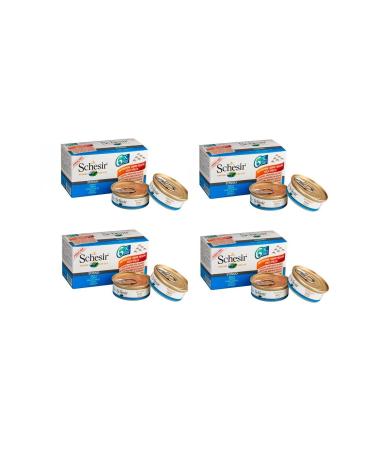 Schesir Multipack Tuna Cat Canned Food 6 X 50 Gr 4 Piece Eco Package