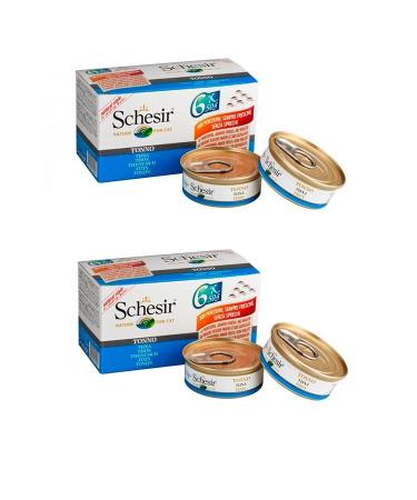 Schesir Multipack Tuna Cat Canned Food 6 X 50 Gr 2 Li Eco Package