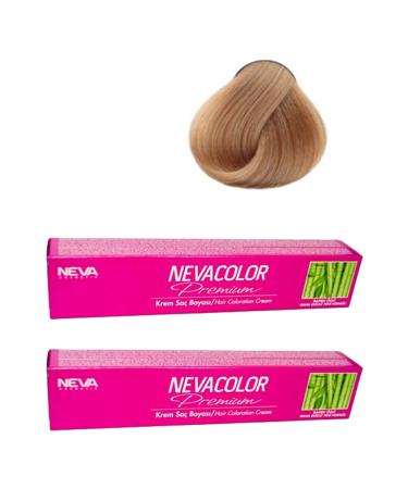 Neva Color Nevacolor Tube Paint 9.1 Ashy Very Light Blonde Economical 2-Pack