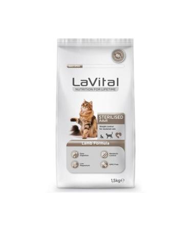 La Vital Lamb Sterilized Cat Food 1.5 kg
