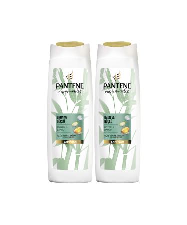 Pantene Long and Strong Shampoo Bamboo and Biotin 400 ml x 2 - Buy Online on GoSupps.com