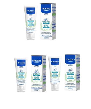 Mustela Reconfortant Soothing Chest Rub 40 Ml (relaxing Breast Balm) 3 Pack